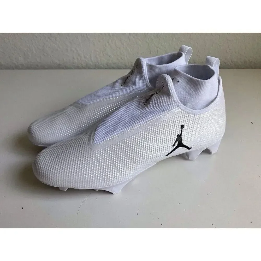 Jordan Vapor Edge‎ Pro 360 White Football Cleats CV1668-103 Men's Size 14